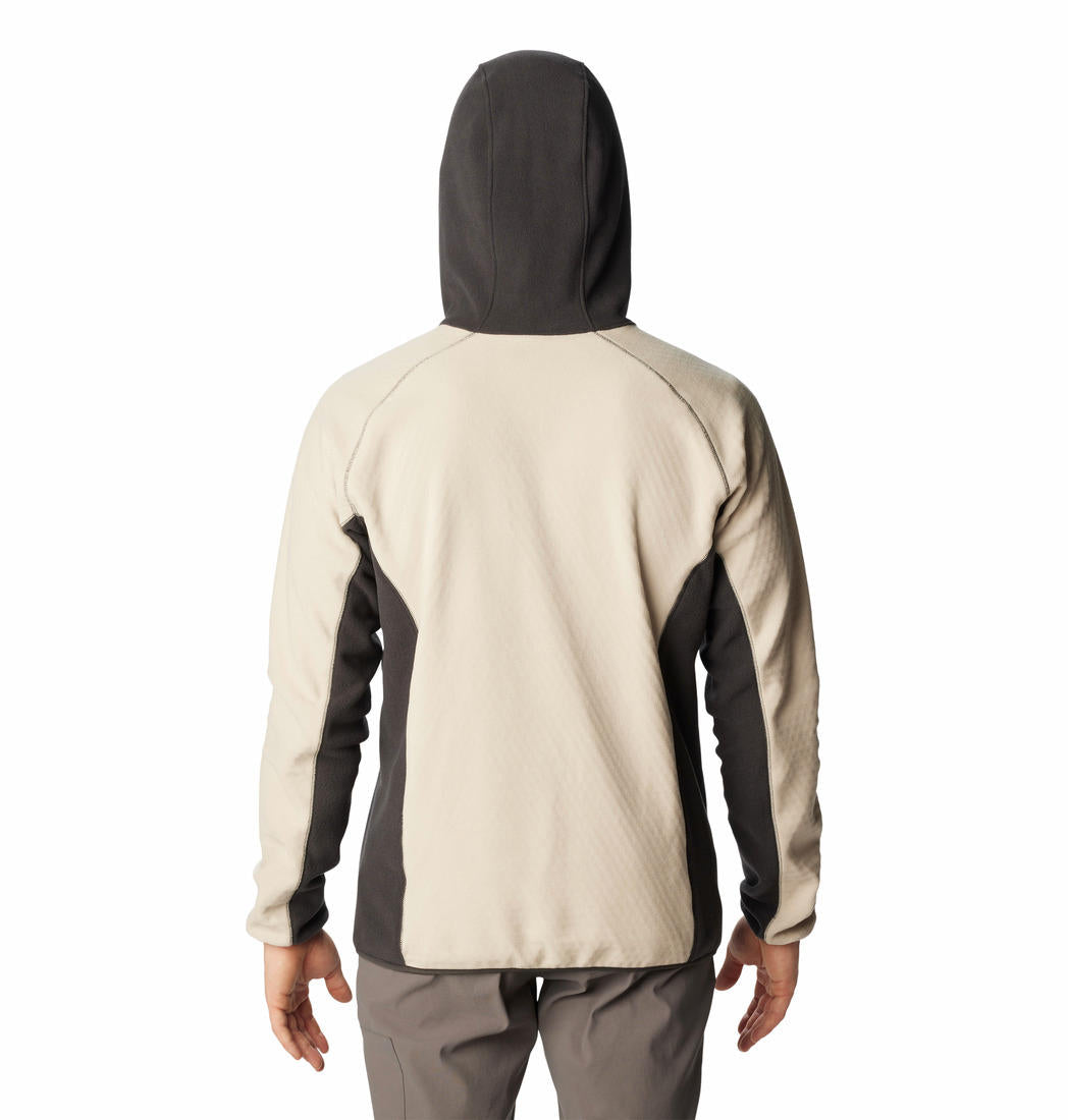 Columbia Men Brown M Outdoor Tracks Hooded Full Zip
