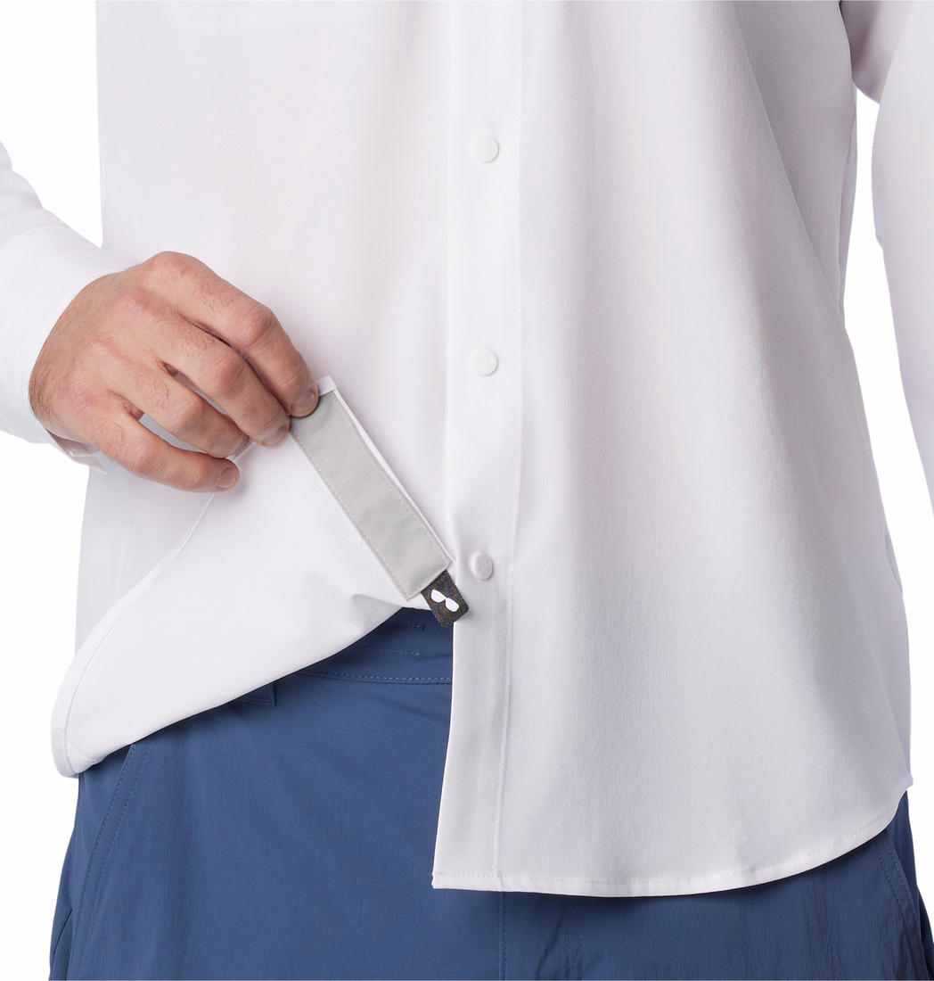 Columbia Men White Columbia Men Summit Valley Woven Long Sleeve Shirt