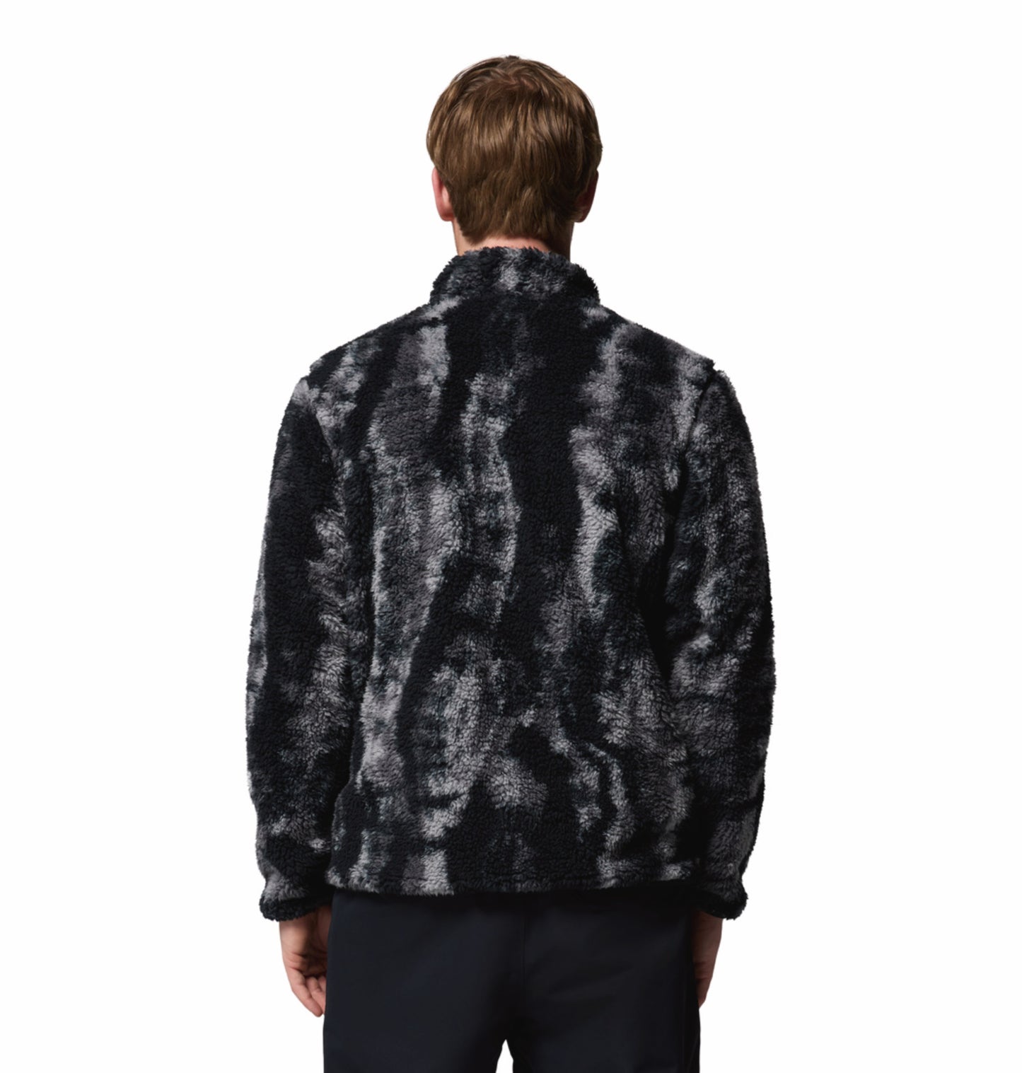 Columbia Men Black Winter Pass Reversible Fleece Jacket