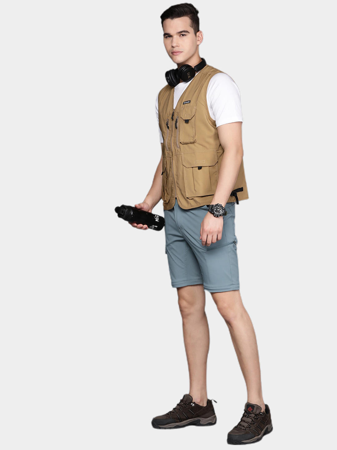 Columbia Men Brown Silver Ridge Utility Vest