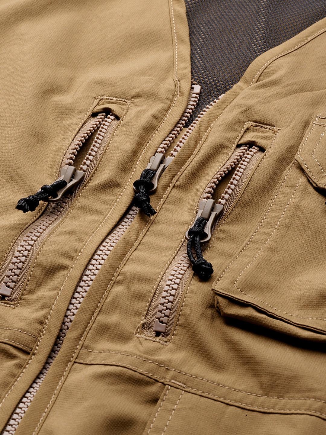 Columbia Men Brown Silver Ridge Utility Vest