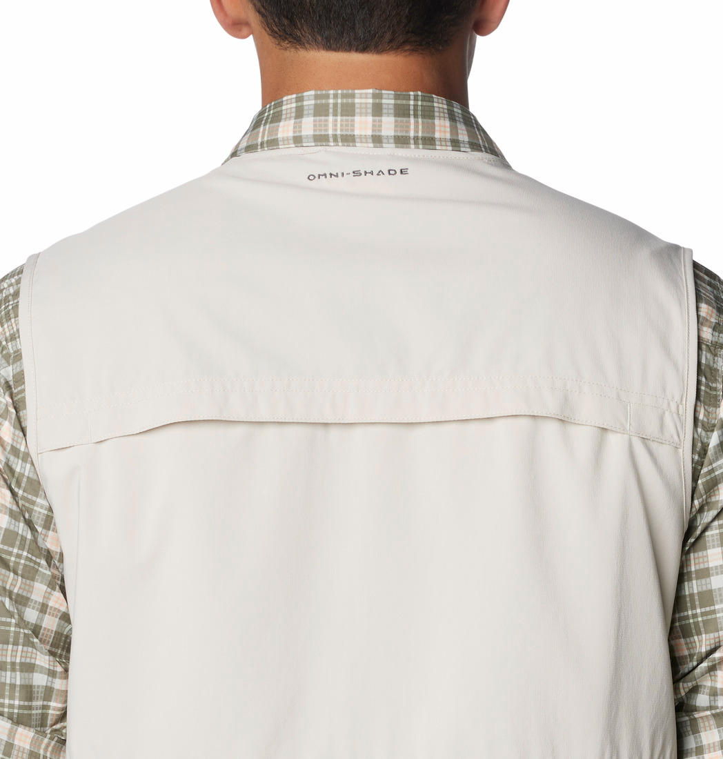 Columbia Men Beige Columbia Men Silver Ridge Utility Vest