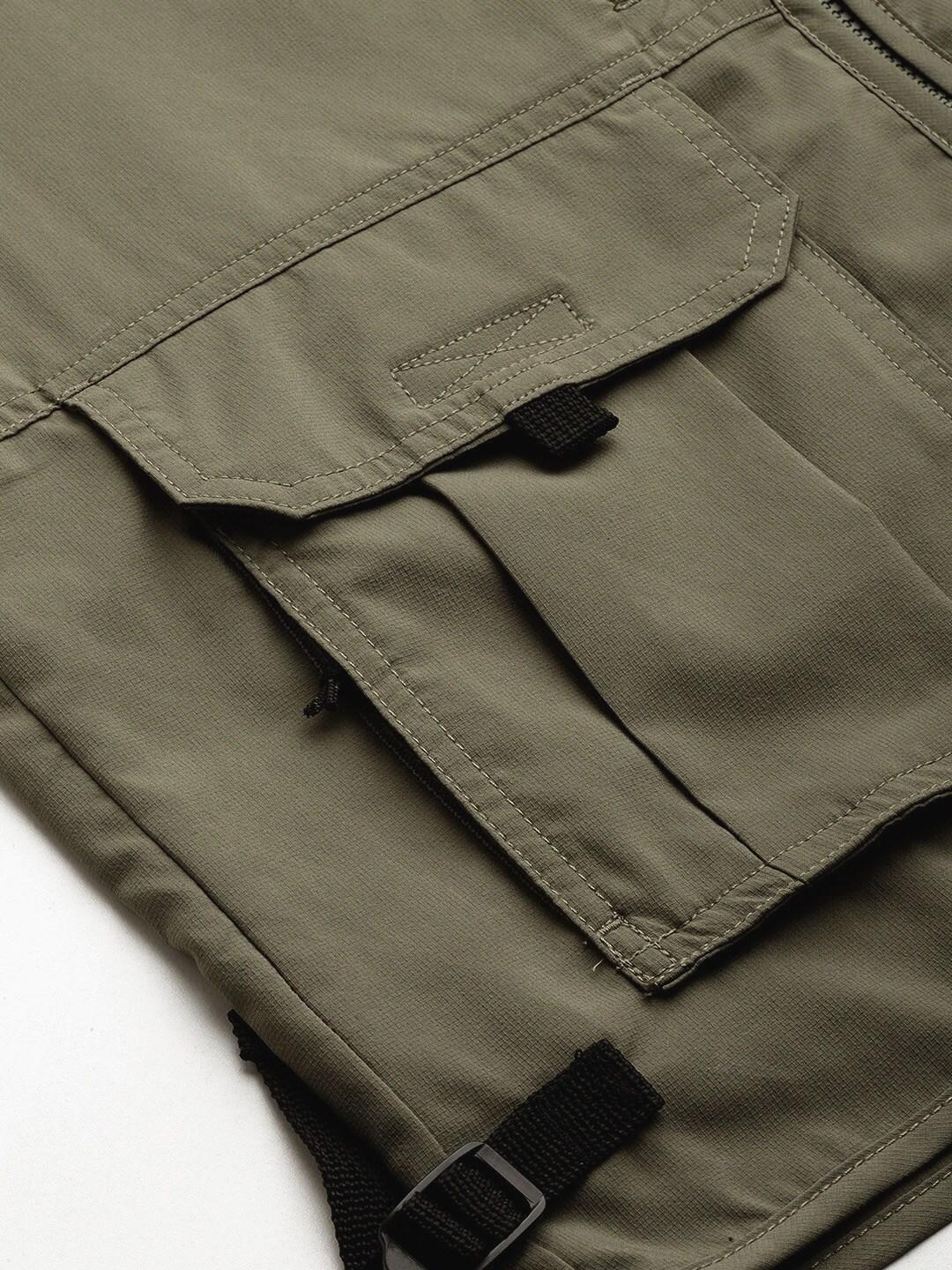 Columbia Men Olive Silver Ridge Utility Vest