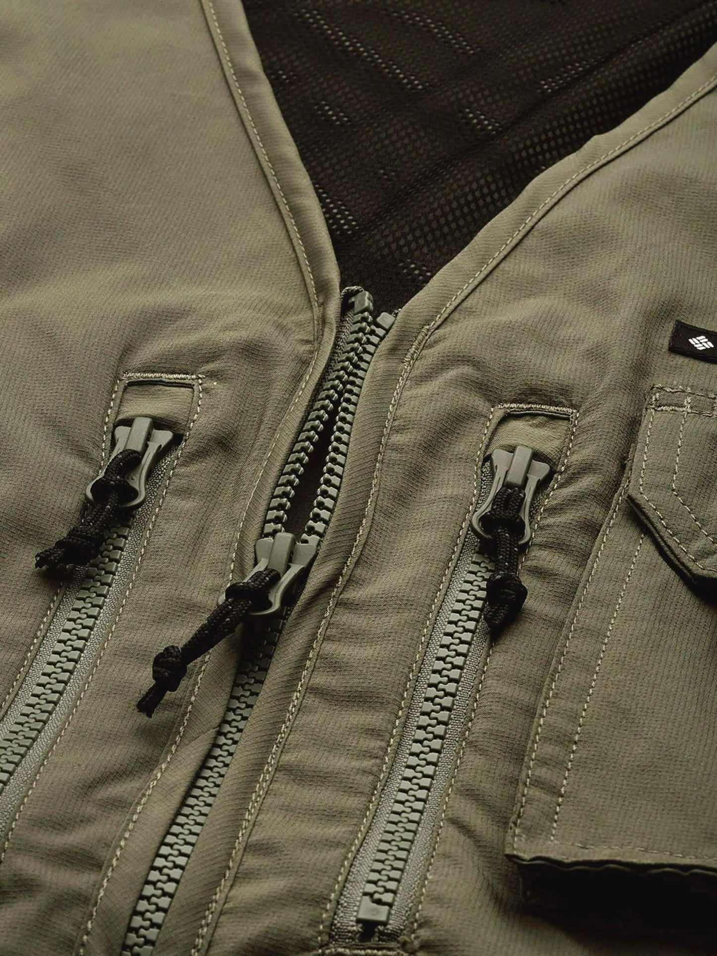 Columbia Mens Green Omni-Wick Silver Ridge Utility Vest