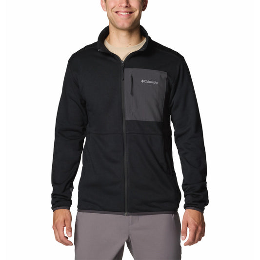 Columbia Men Black Columbia Hike Full Zip II