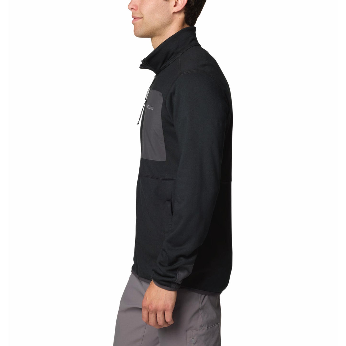 Columbia Men Black Columbia Hike Full Zip II
