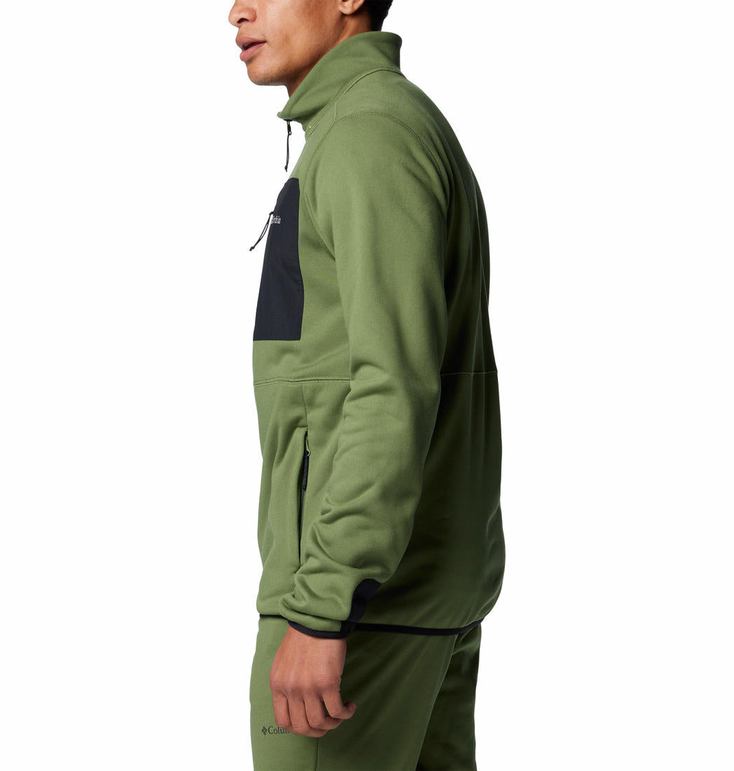 Columbia Men Green Columbia Hike Full Zip II