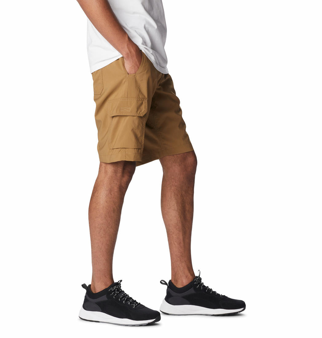 Columbia Men's Brown Silver Ridge Utility Cargo Shorts with Sun Protection