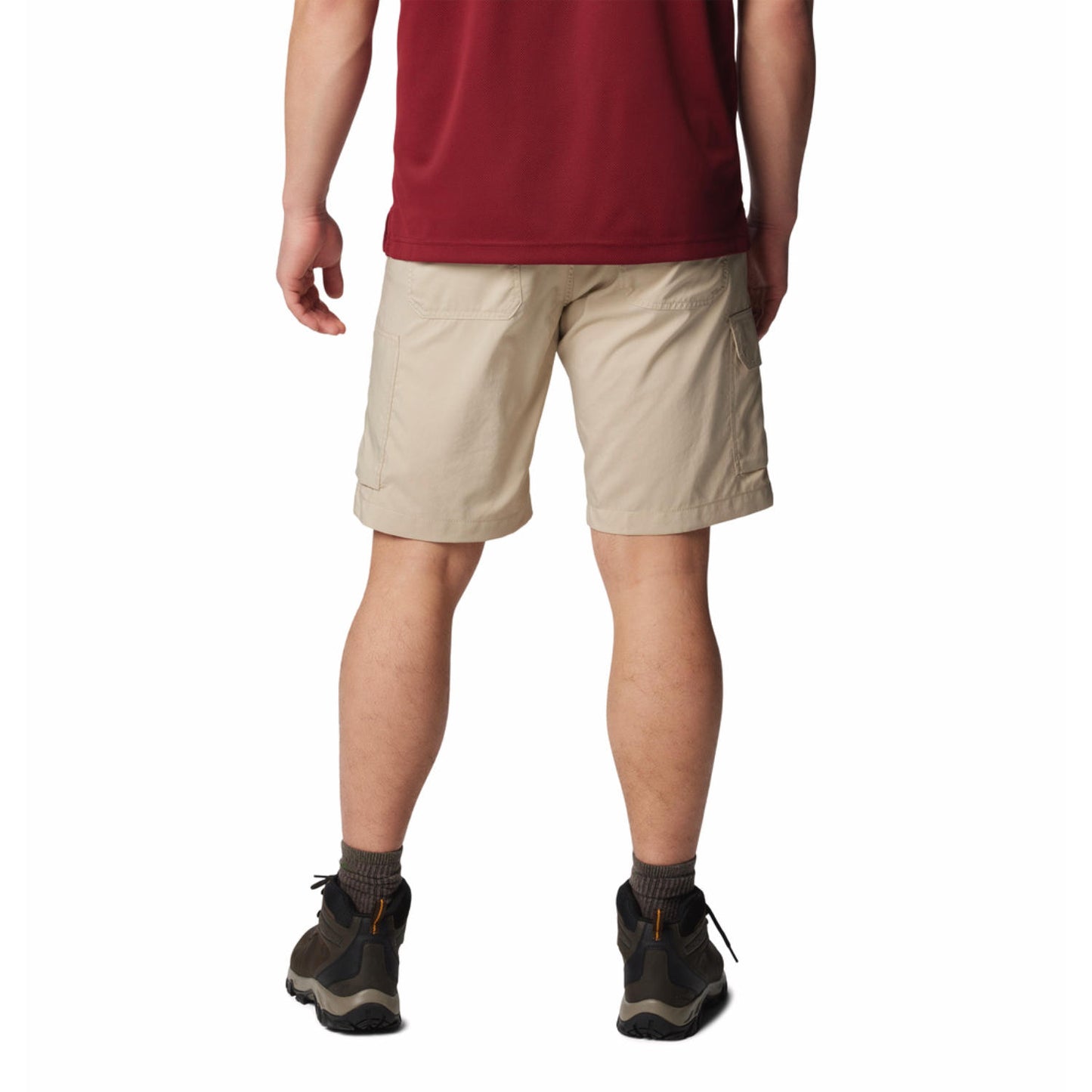 Columbia Men Brown Silver Ridge Utility Cargo Short (Sun Protection)