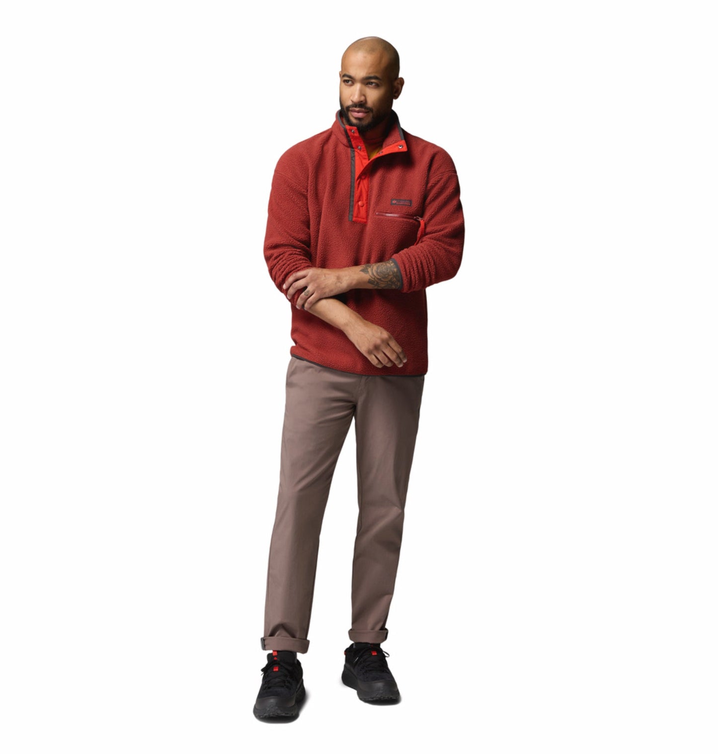 men red helvetia ii pullover