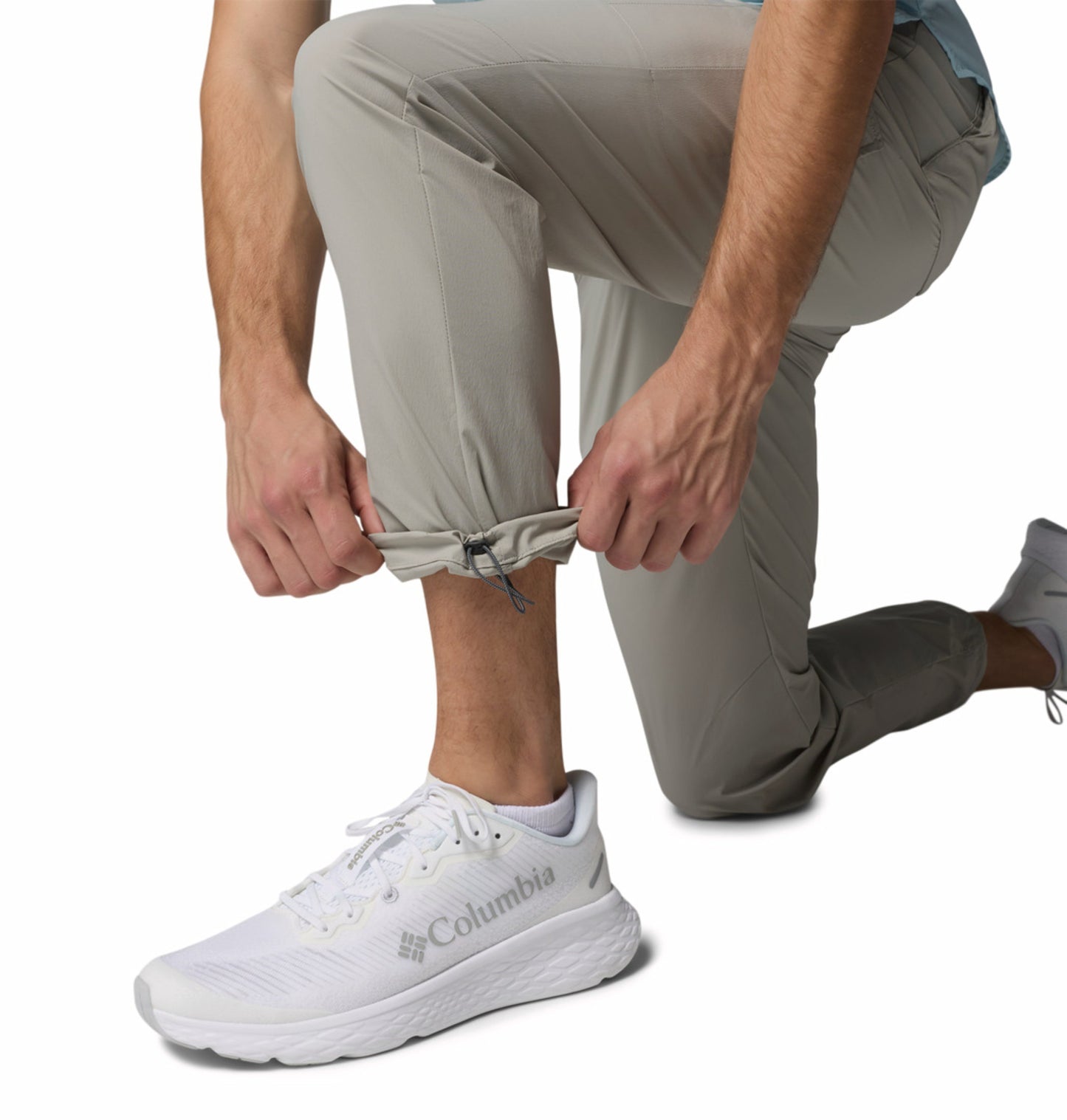 Columbia Men’s Light Grey Omni-Freeze Sharpe Canyon Pants