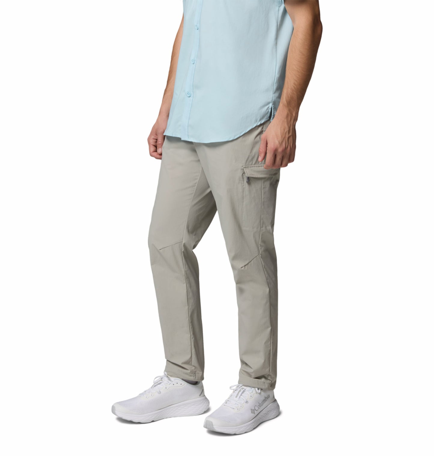 Columbia Men’s Light Grey Omni-Freeze Sharpe Canyon Pants
