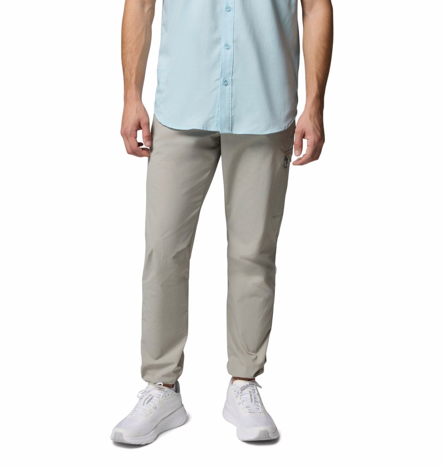 Columbia Men’s Light Grey Omni-Freeze Sharpe Canyon Pants