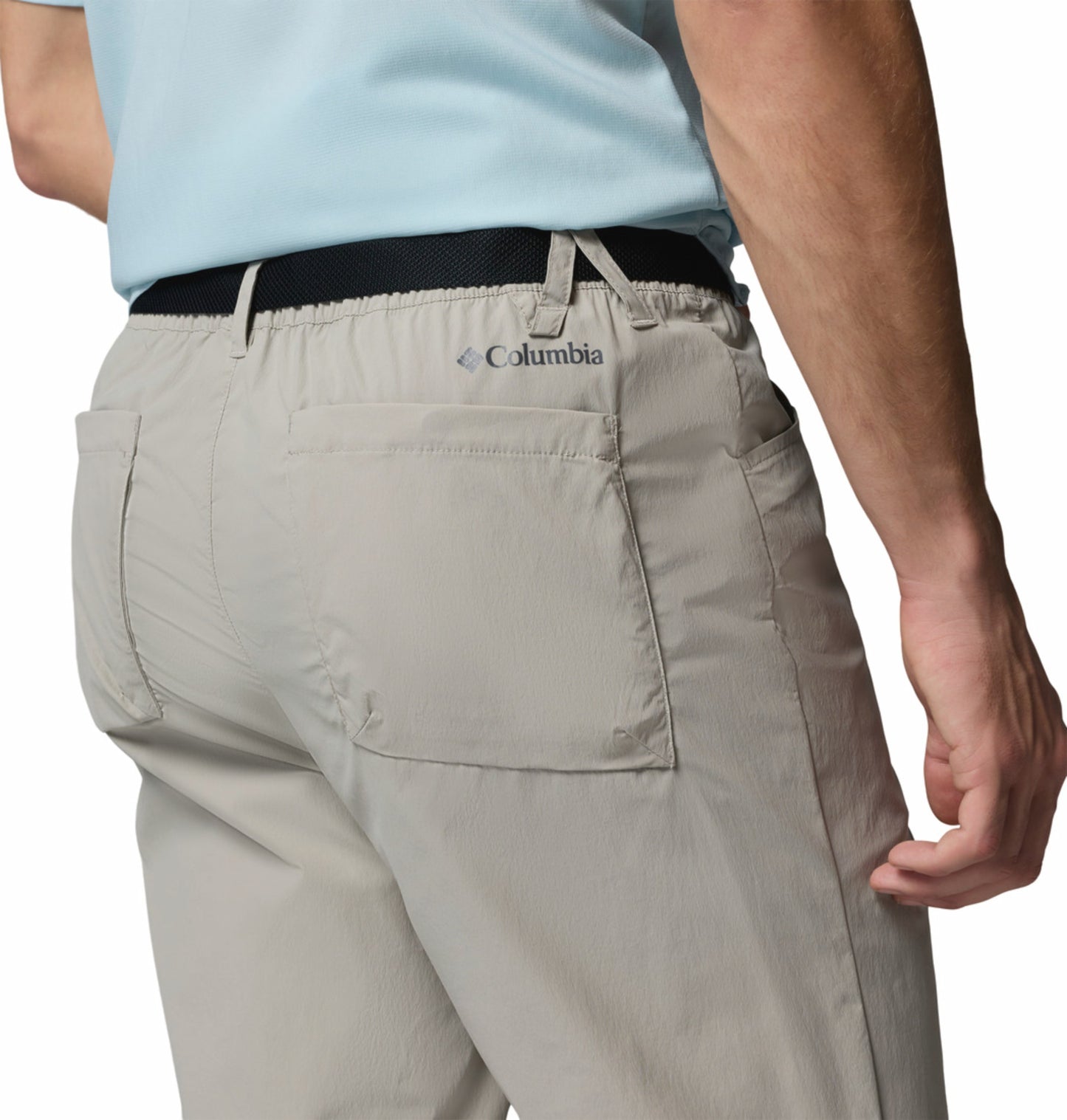 Columbia Men’s Light Grey Omni-Freeze Sharpe Canyon Pants