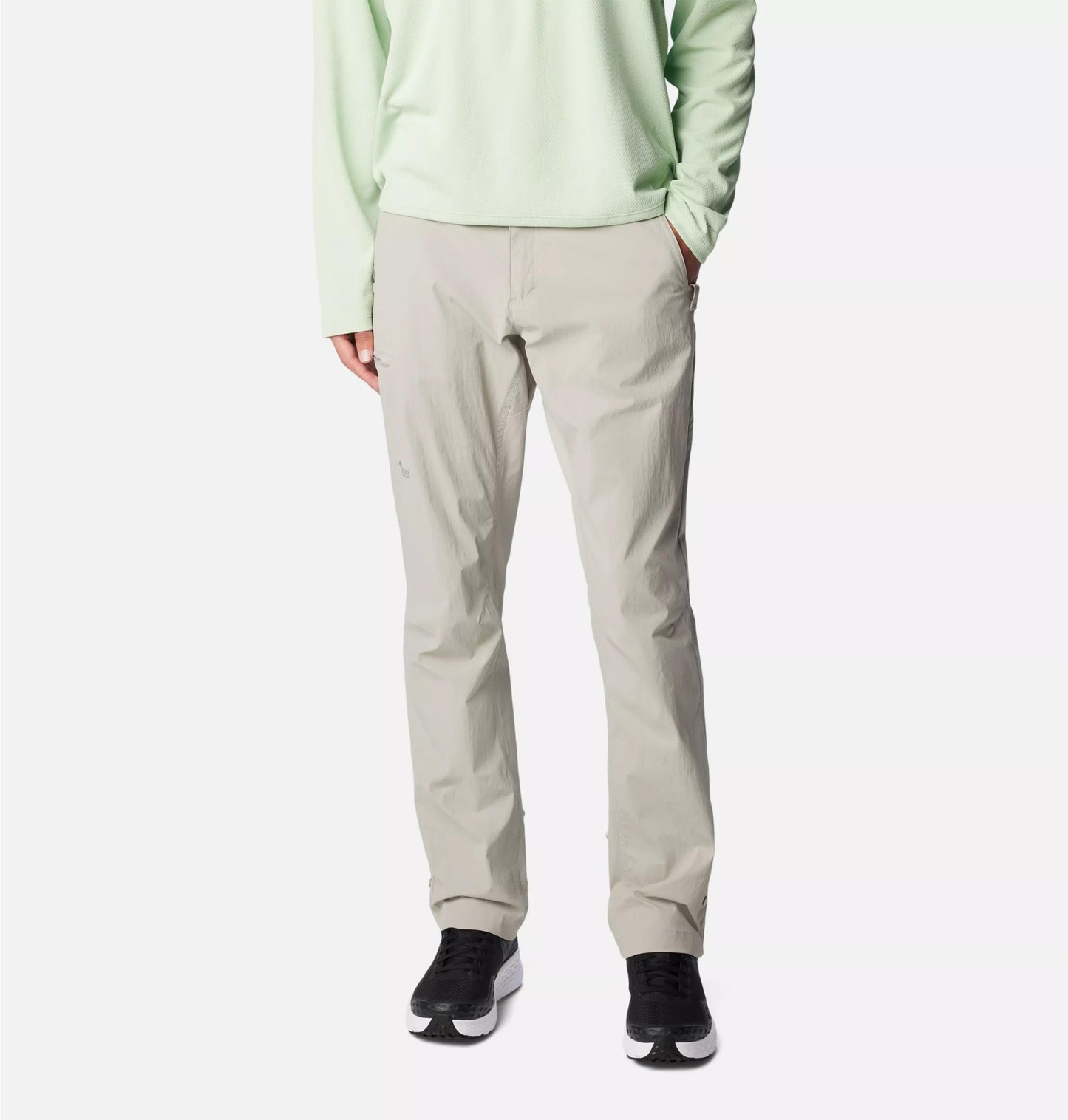 Columbia Men Grey Wanoga Lightweight Pant (Sun Protection)
