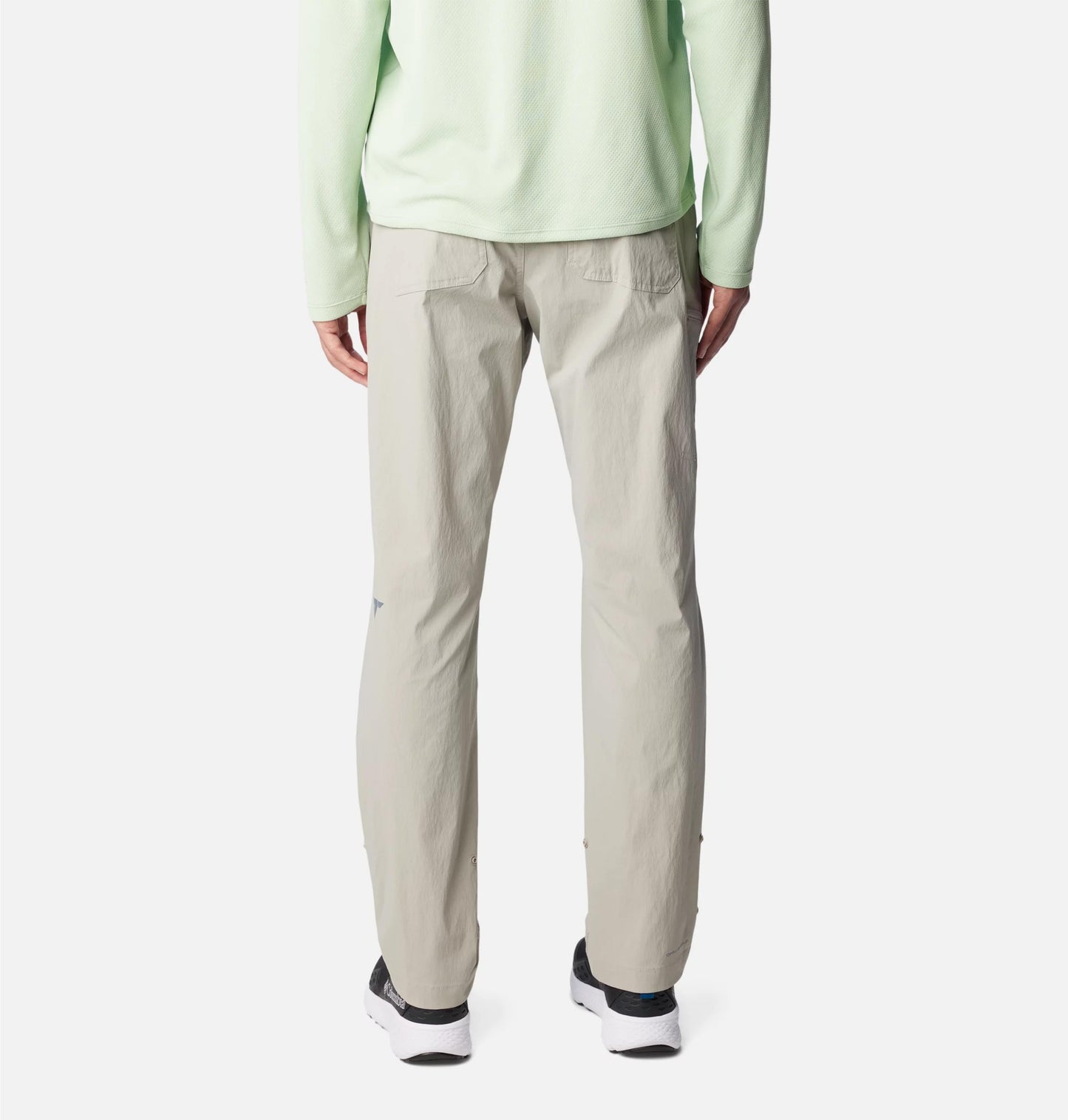 Columbia Men Grey Wanoga Lightweight Pant (Sun Protection)