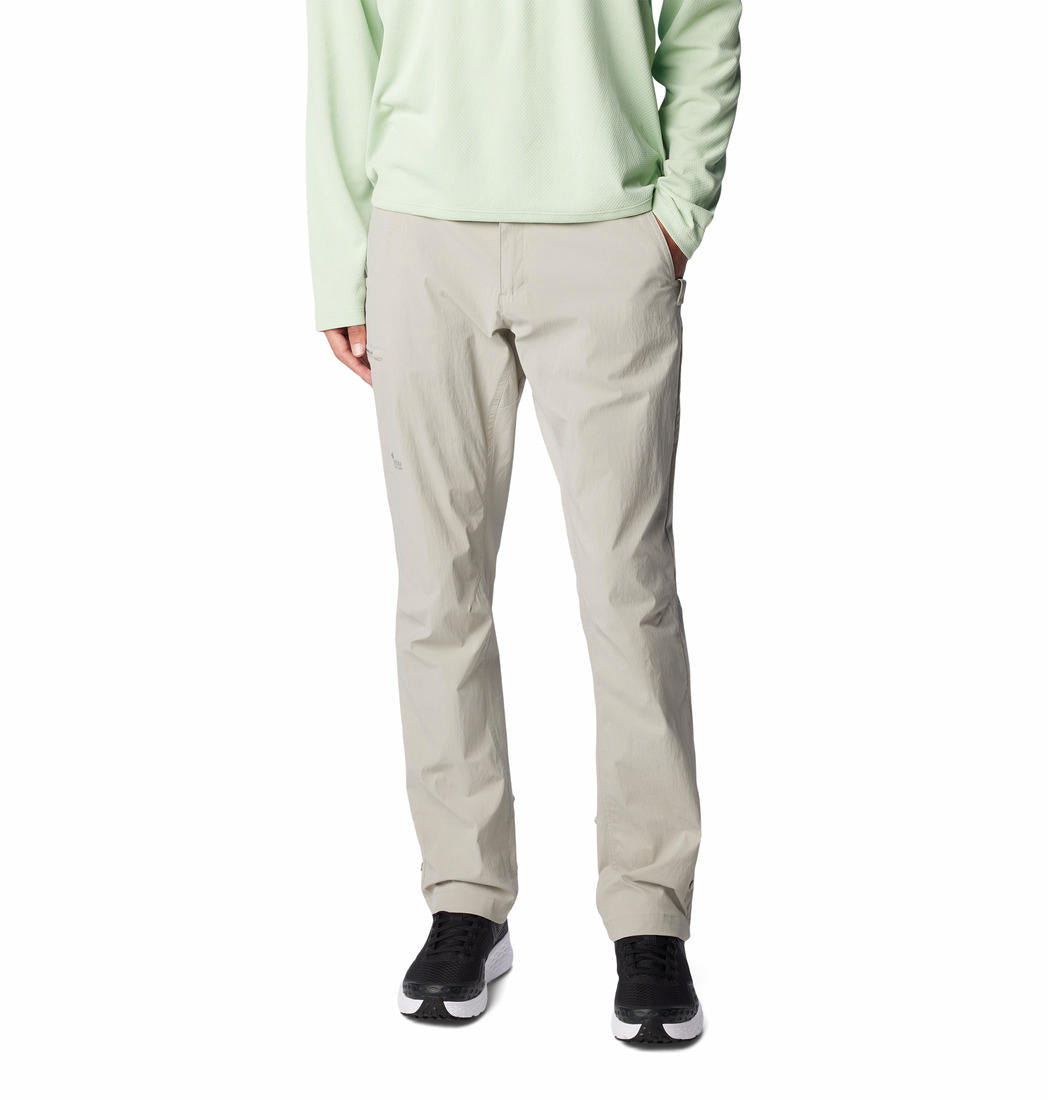 Columbia Men Grey Wanoga Lightweight Pant (Sun Protection)
