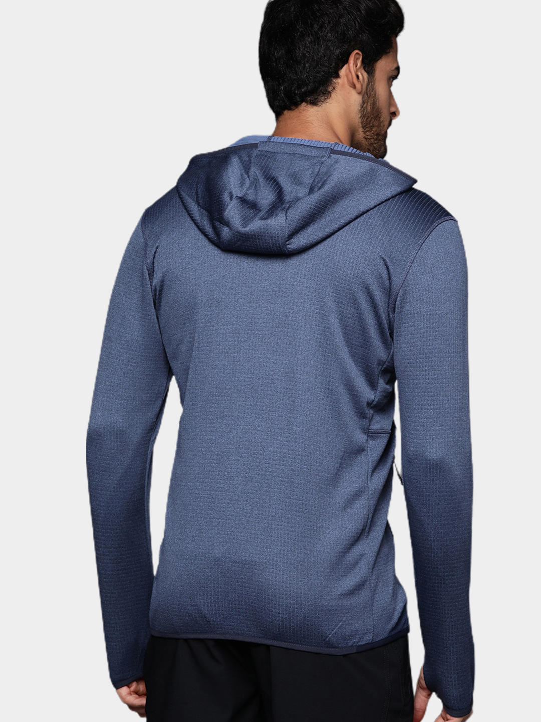 Columbia Men Blue Park View Fleece Full Zip Hoodie