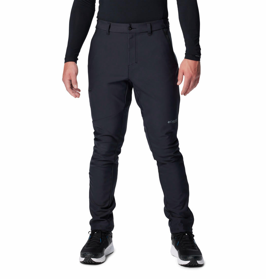 Columbia Men Black Vast Canyon Softshell Pant
