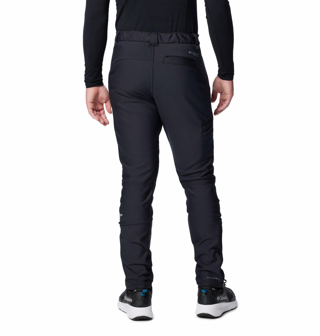 Columbia Men Black Vast Canyon Softshell Pant