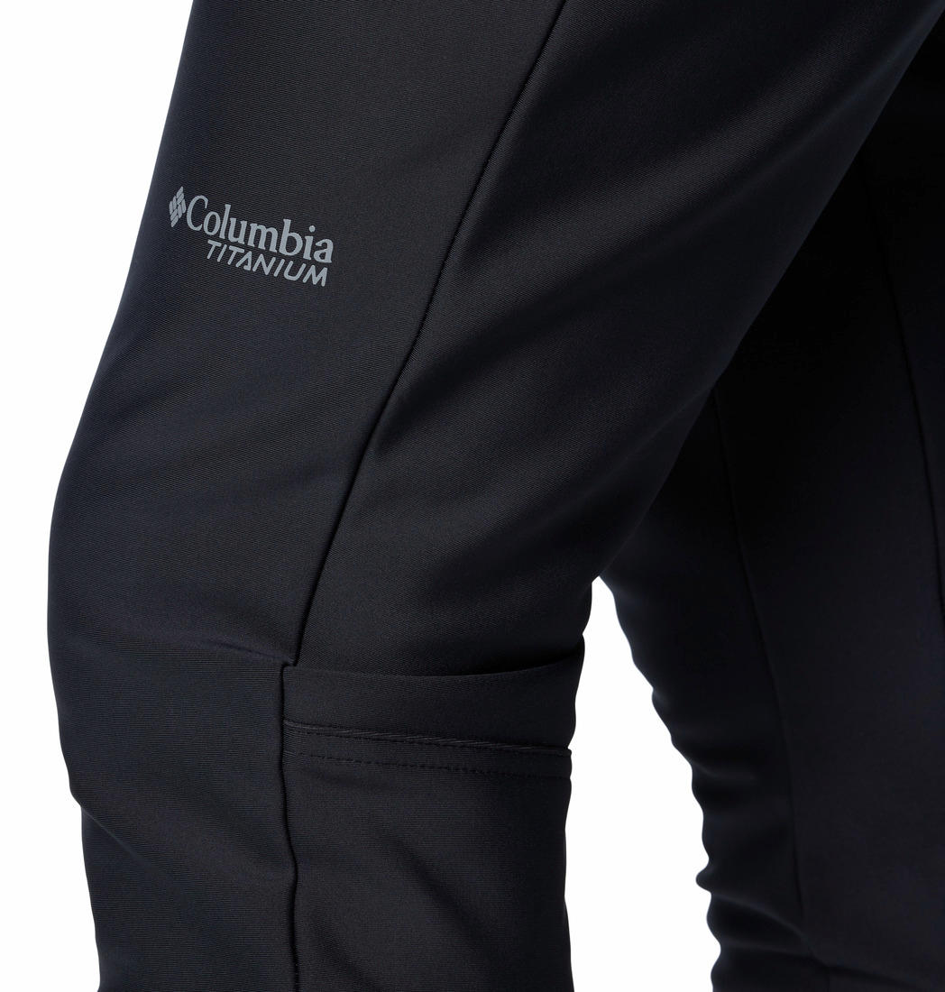 Columbia Men Black Vast Canyon Softshell Pant
