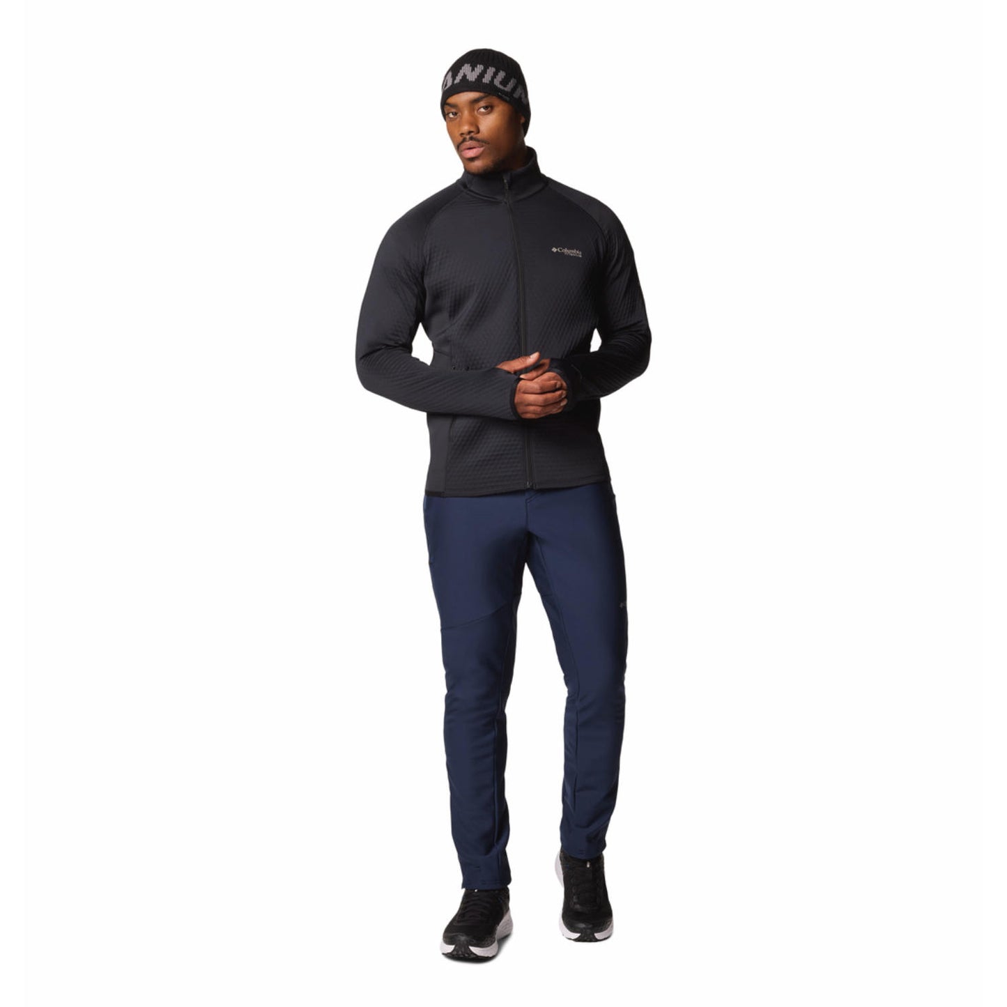 Columbia Men Navy Blue Omni-Shield Vast Canyon Softshell Pant