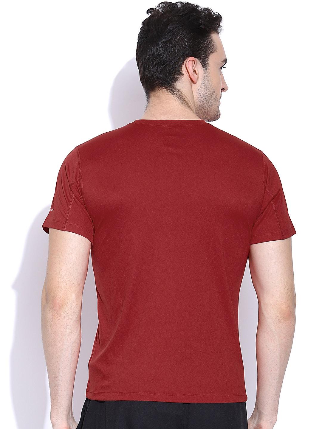Columbia Men Red Zero Rules Short Sleeve Shirt (Sun Protection)