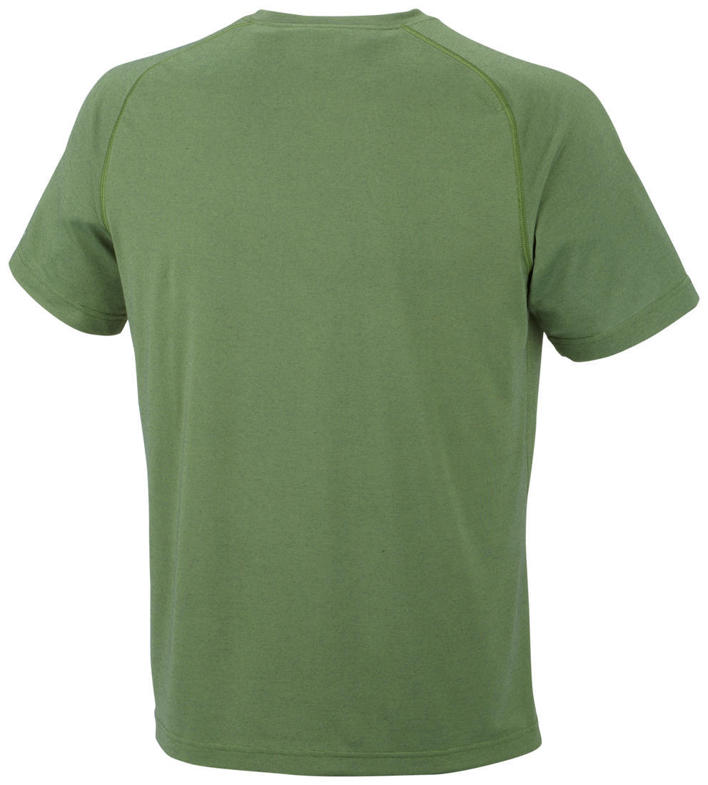 Columbia Men Green Omni-Wick Mountain Tech III Tshirt