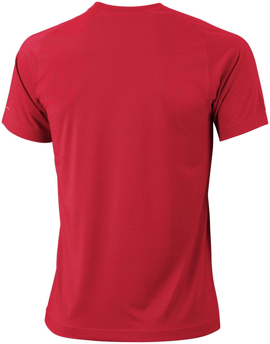 Columbia Men Red Mountain Tech III Short Sleeve Crew (Sun Protection)