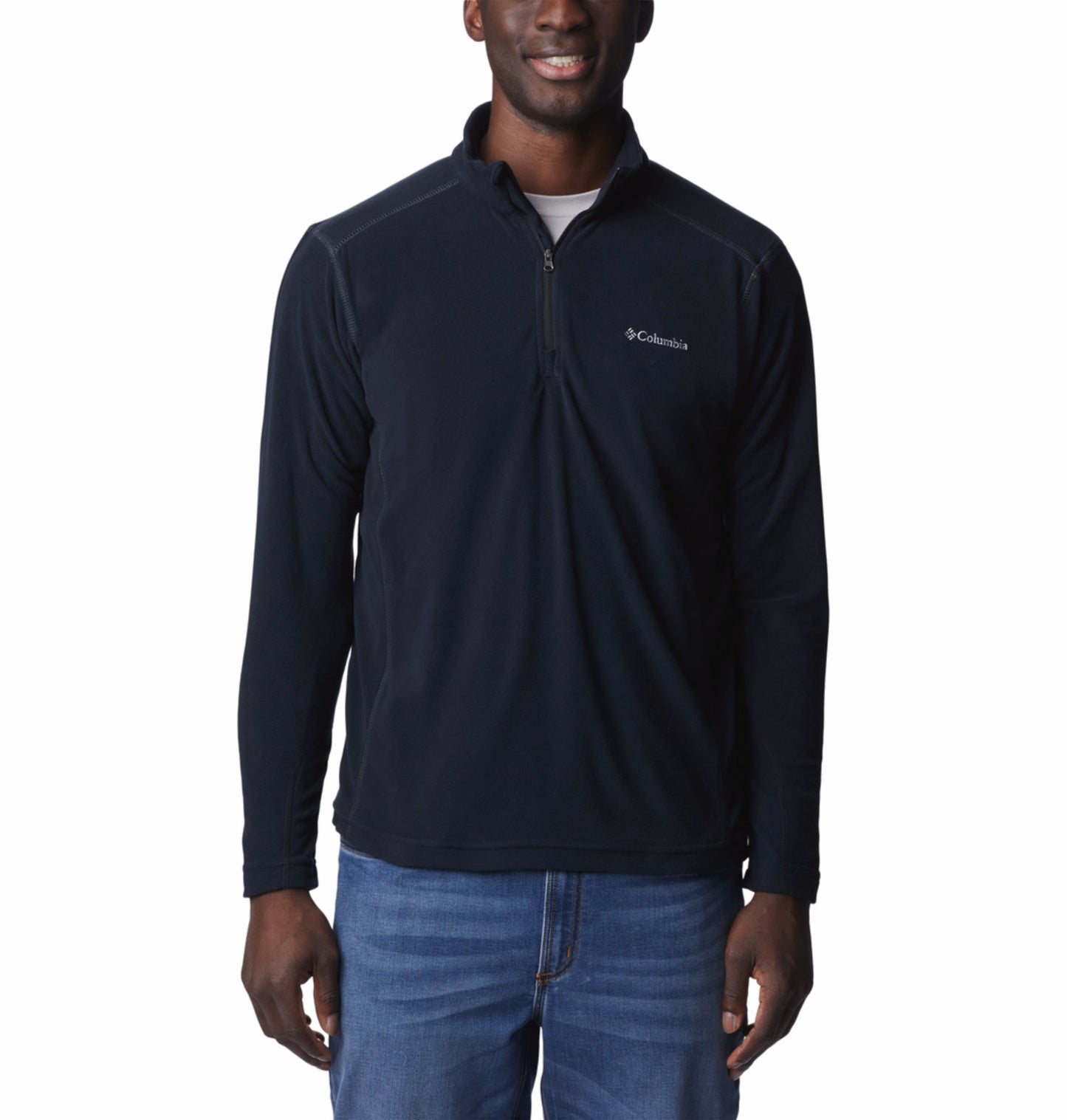 Columbia Men Black Klamath Range II Pullover