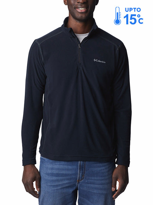 Columbia Men Black Klamath Range II Fleece Jacket