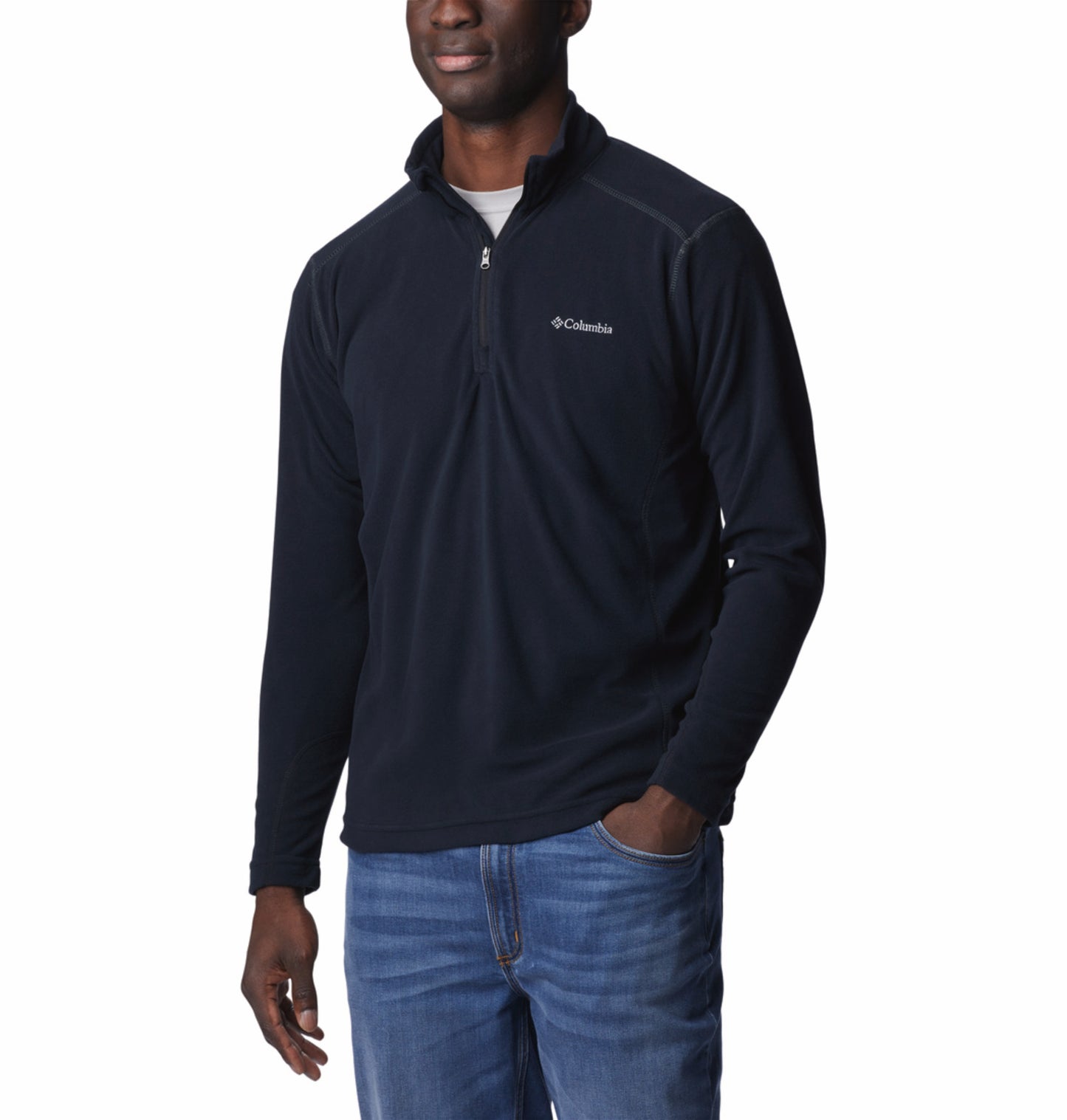 Columbia Men Black Klamath Range II Pullover
