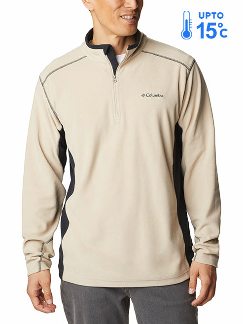 Columbia Men Beige Klamath Range II Fleece Jacket