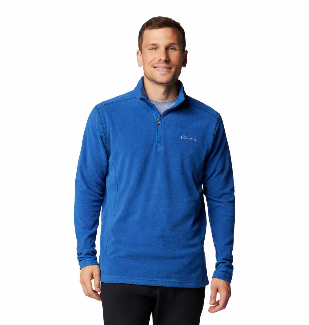 Columbia Mens Blue Klamath Range II Half Zip Jacket