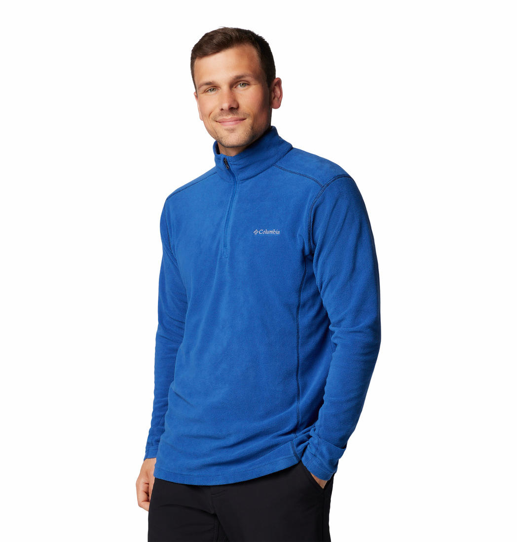 Columbia Mens Blue Klamath Range II Half Zip Jacket