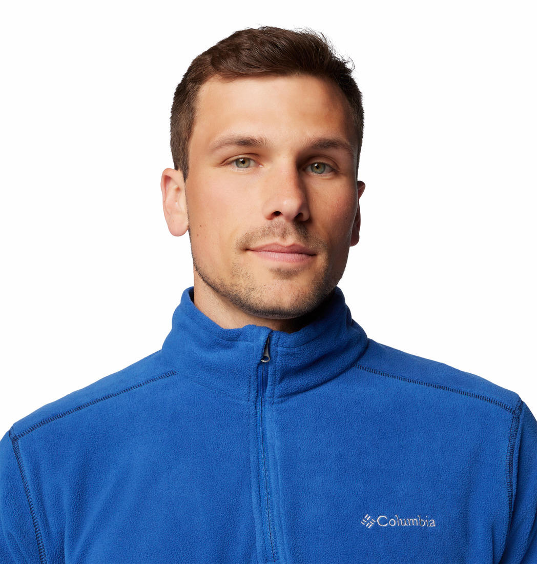Columbia Mens Blue Klamath Range II Half Zip Jacket
