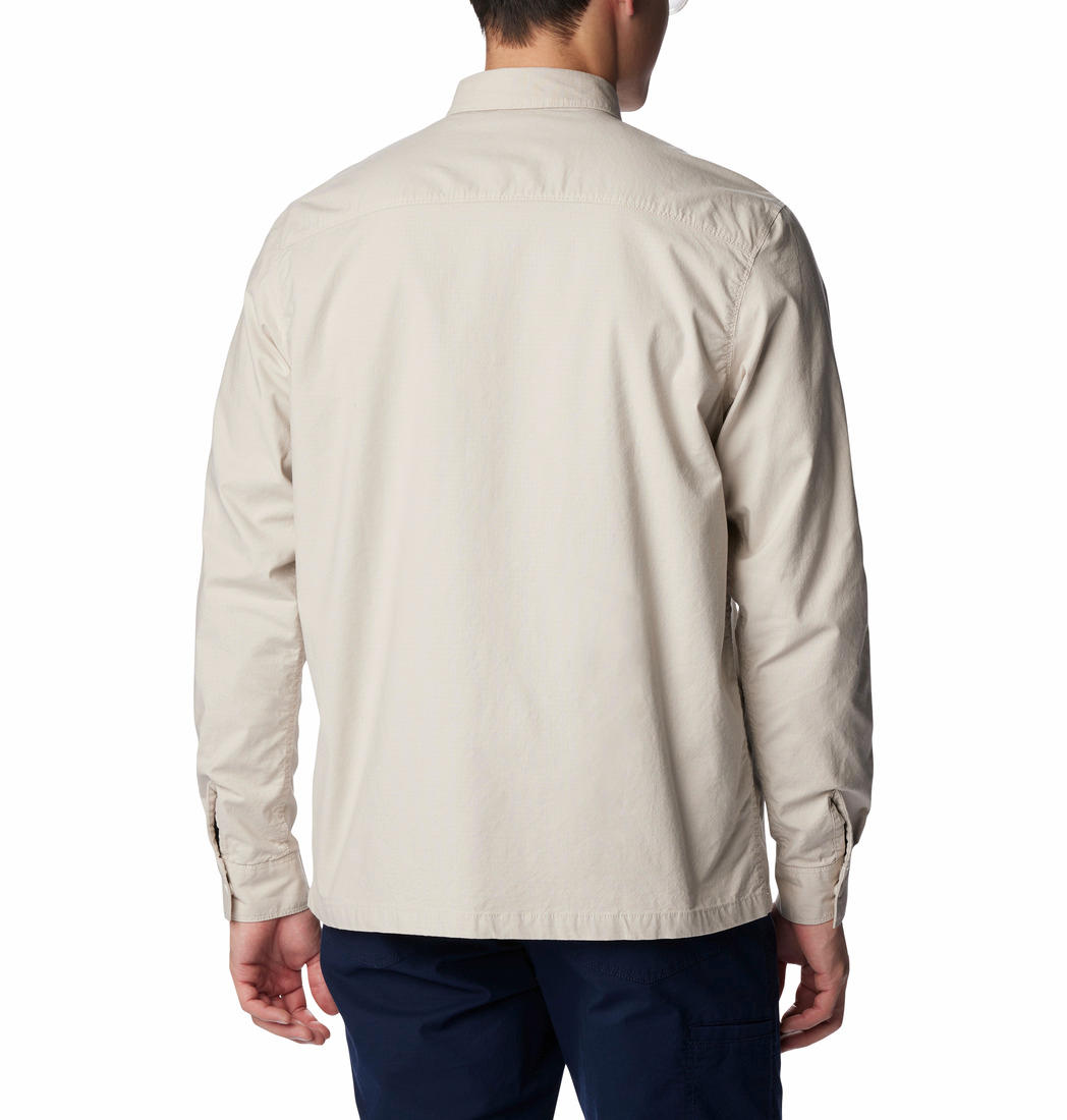 Columbia Men Brown Landroamer Lined Shirt