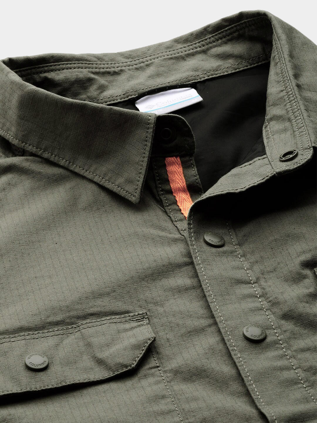 Columbia Men Green Landroamer Lined Shirt