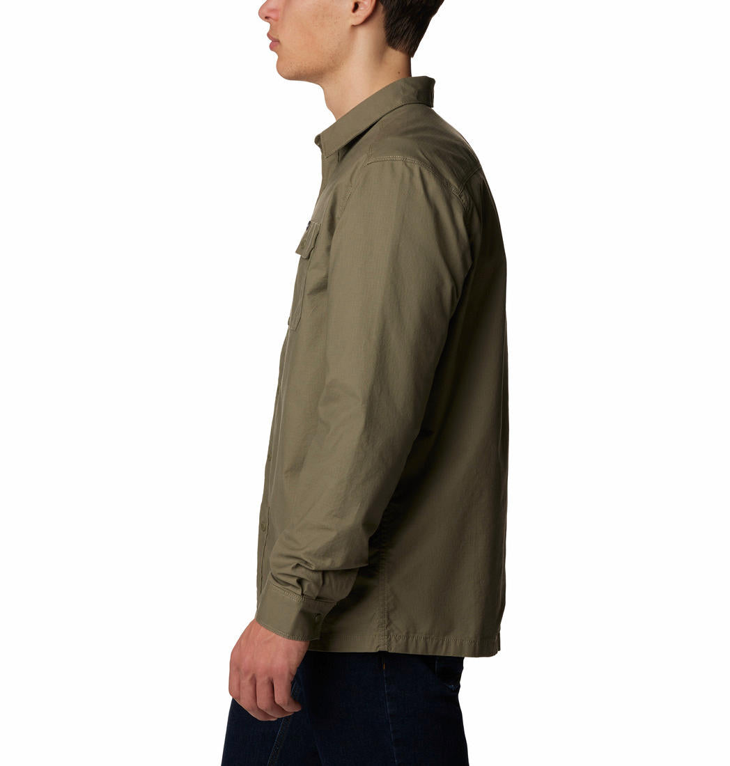 Columbia Men Green Landroamer Lined Shirt