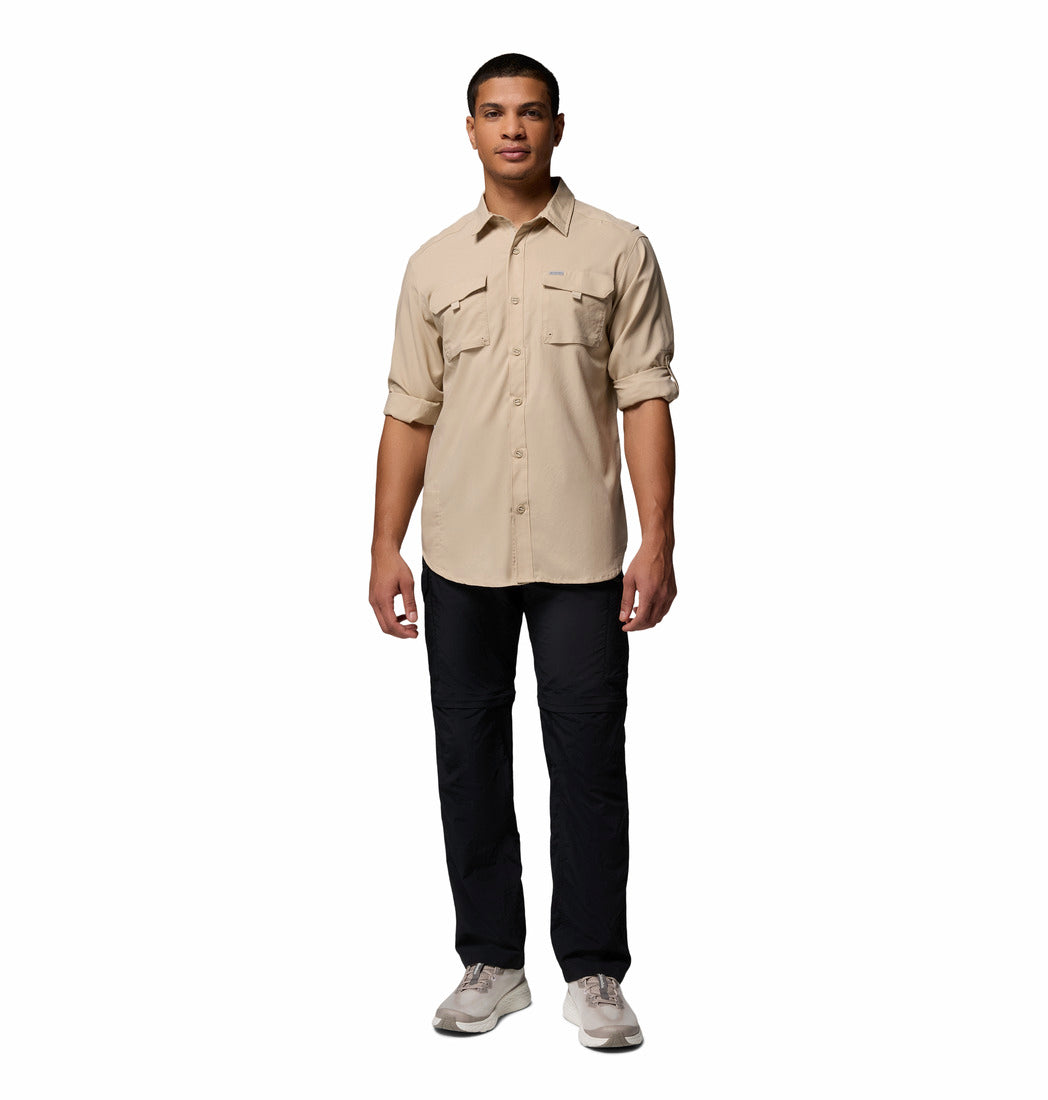 Columbia Men's Black Silver Ridge Convertible Pants with Sun Protection