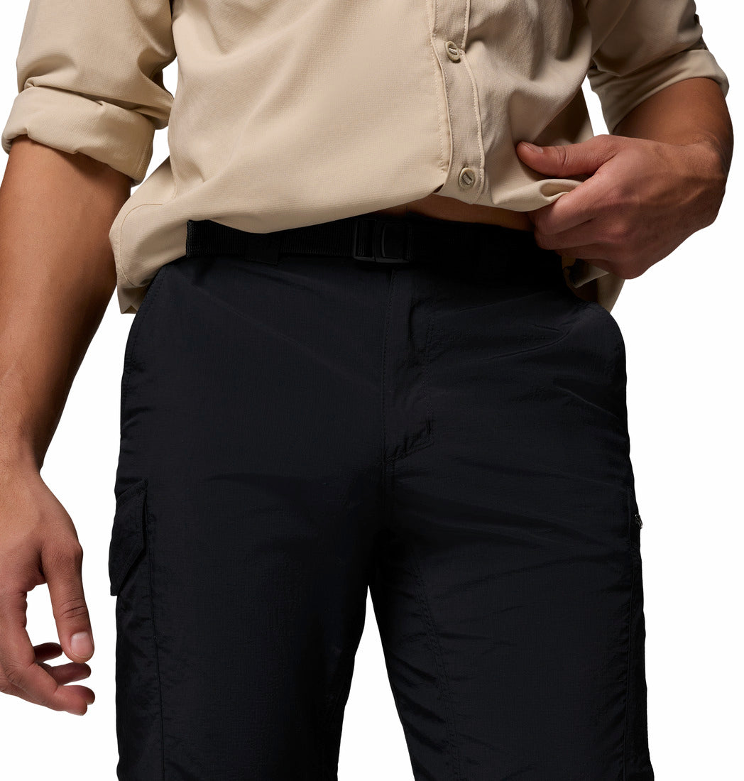 Columbia Men's Black Silver Ridge Convertible Pants with Sun Protection