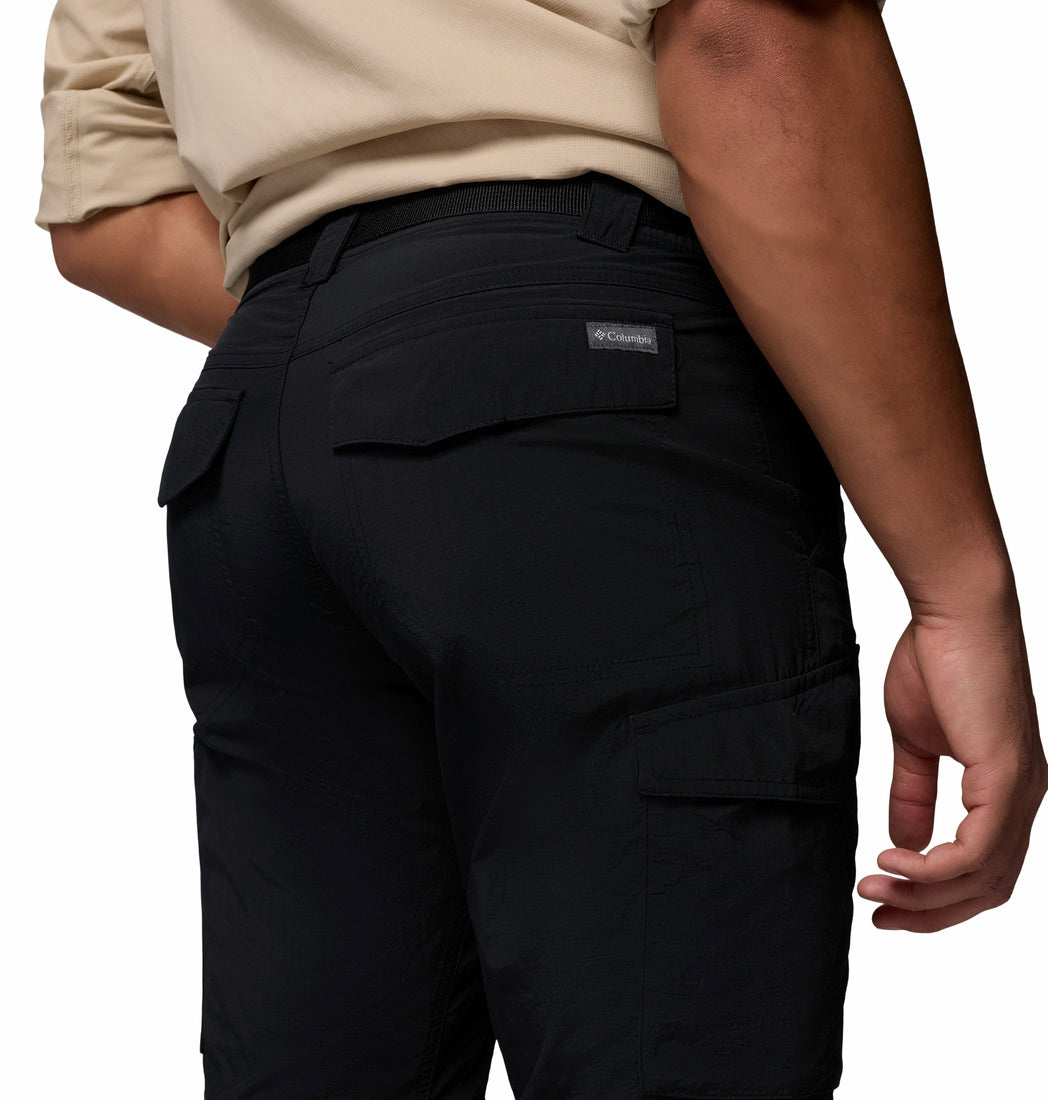 Columbia Men's Black Silver Ridge Convertible Pants with Sun Protection