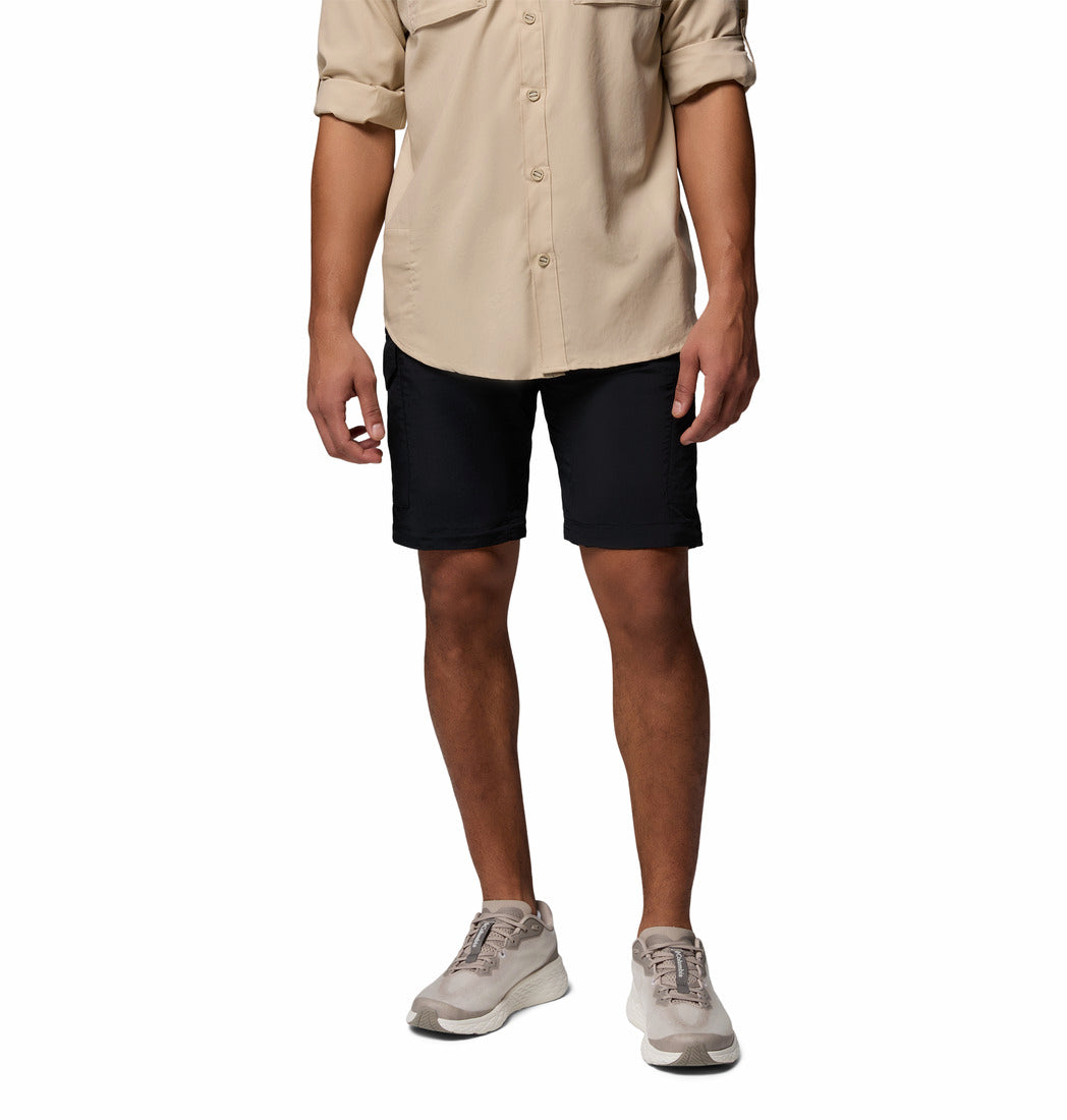 Columbia Men's Black Silver Ridge Convertible Pants with Sun Protection