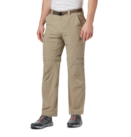 Columbia Men Beige Silver Ridge Convertible Pant (Sun Protection)