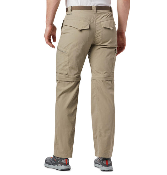 Columbia Men Beige Silver Ridge Convertible Pant (Sun Protection)
