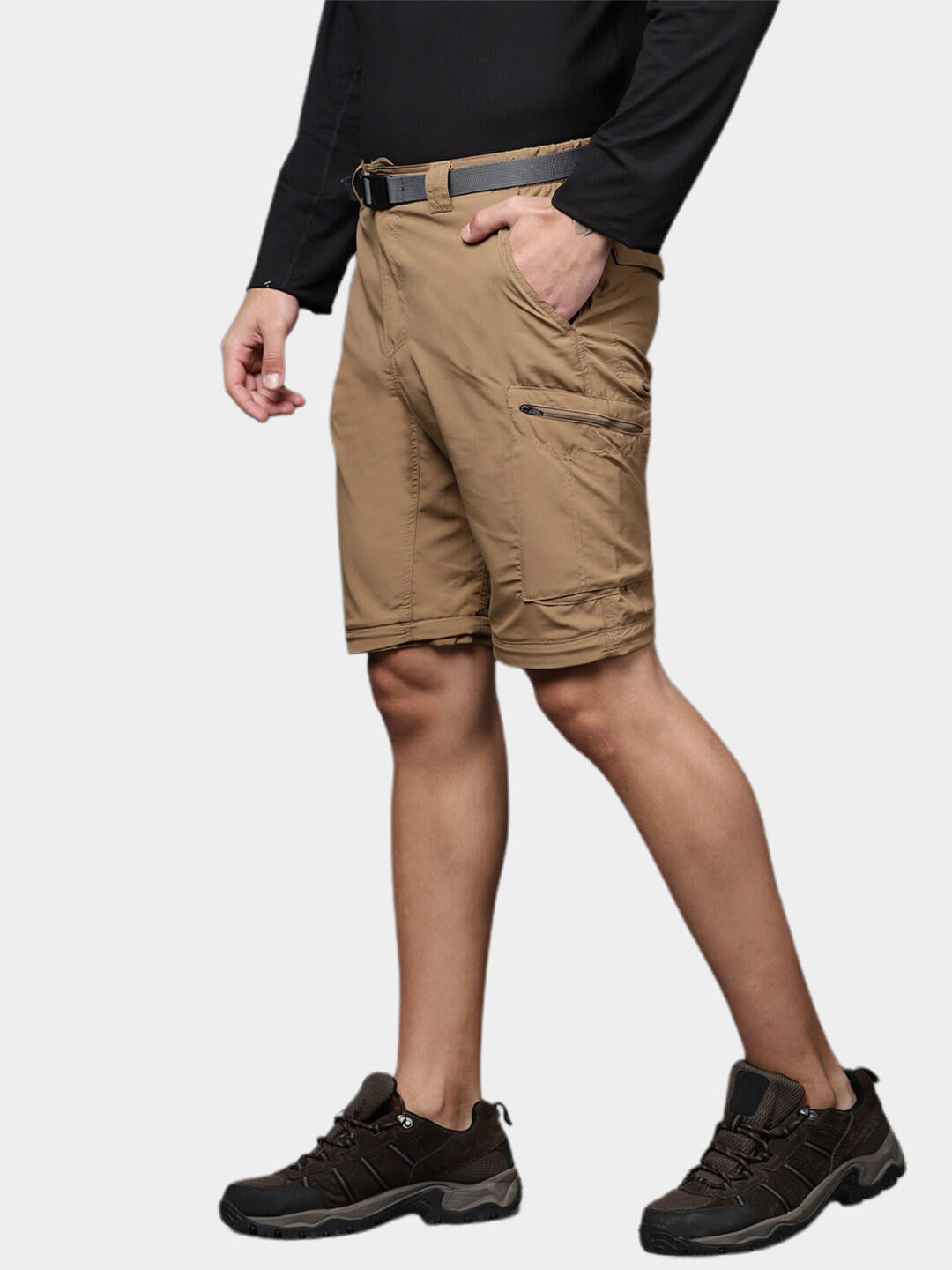 Columbia Men Brown Silver Ridge Convertible Pant