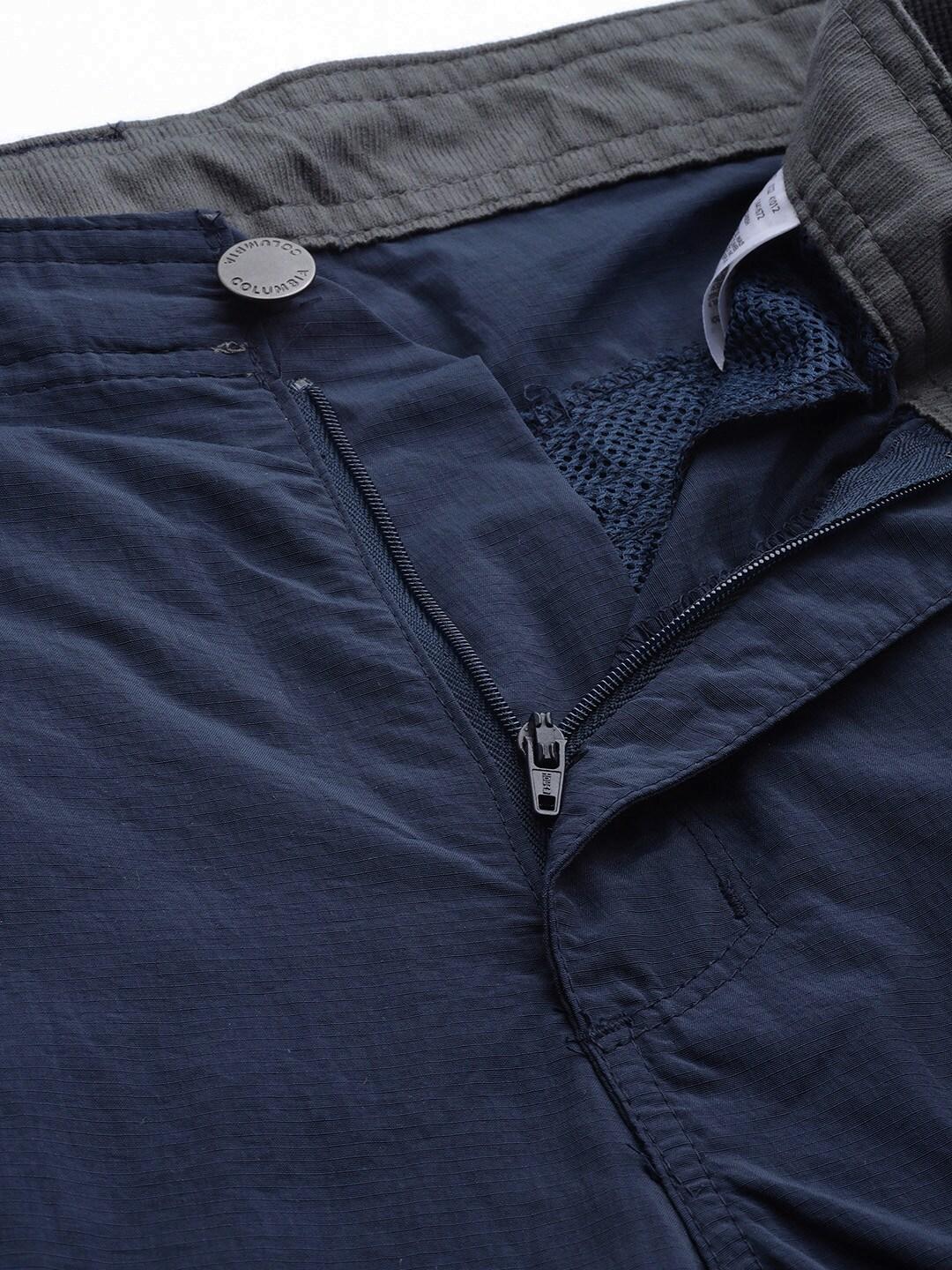 Columbia Men Blue Silver Ridge Convertible Pant