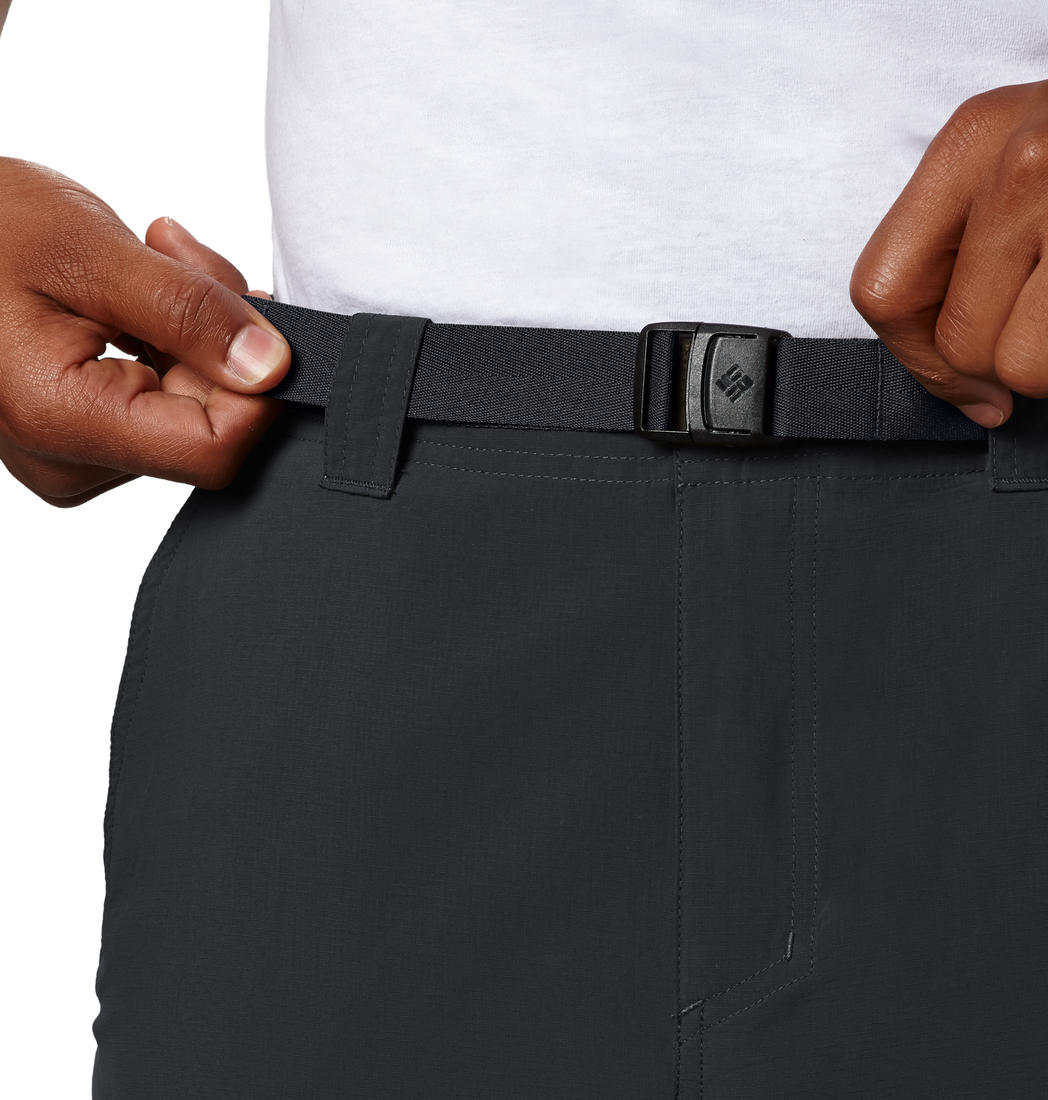 Columbia Men Black Omni-Wick Silver Ridge Cargo Pant for Active Comfort