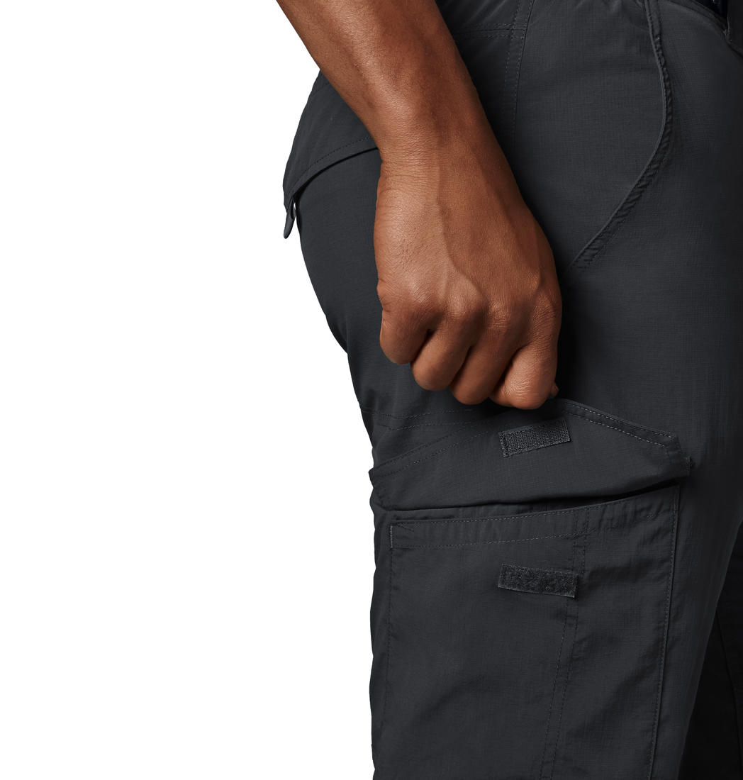 Columbia Men Black Omni-Wick Silver Ridge Cargo Pant for Active Comfort