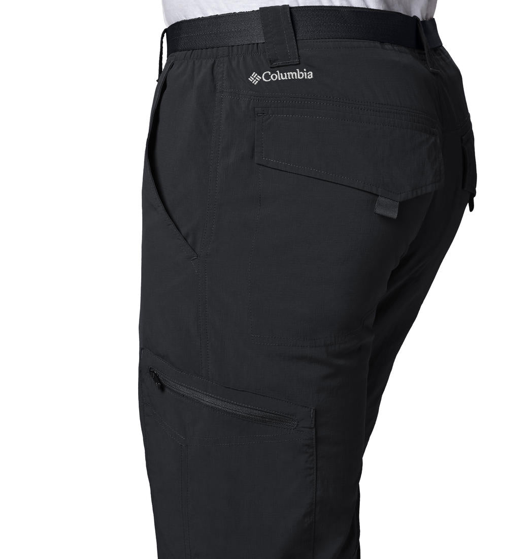 Columbia Men Black Omni-Wick Silver Ridge Cargo Pant for Active Comfort